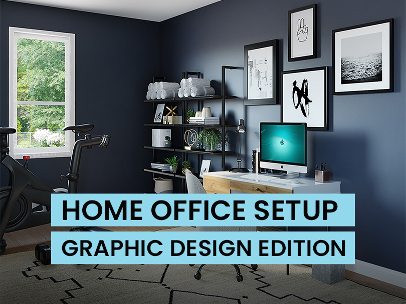 Home Office Setup Idea: Graphic Design Edition - Creativb Studios